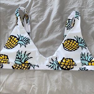 Pineapple bikini top
